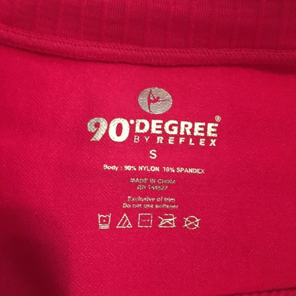 90' Degrees Crop Top Raspberry Jam Color NWT - Picture 8 of 12